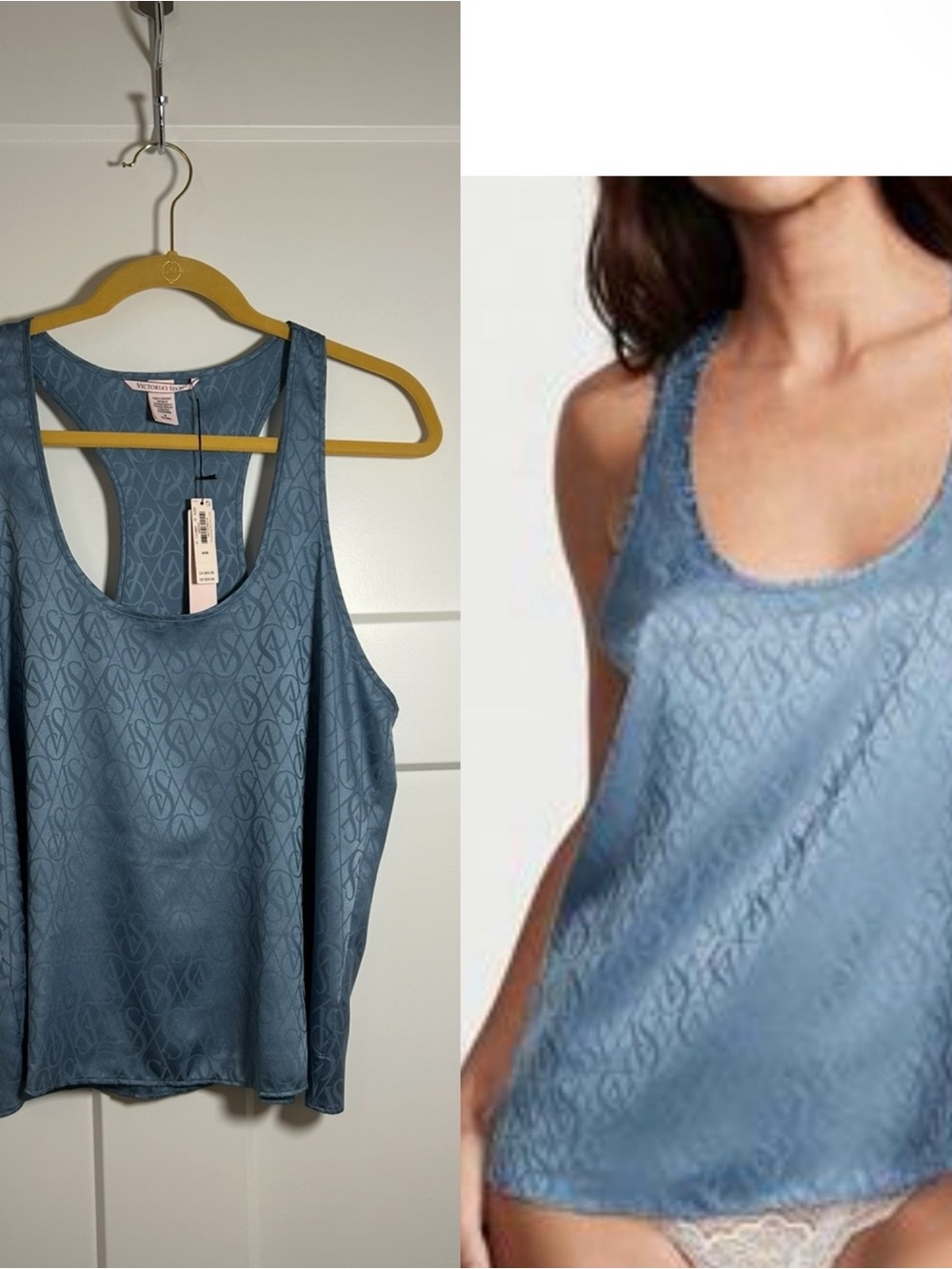 Victoria's Secret Satin Tank Top